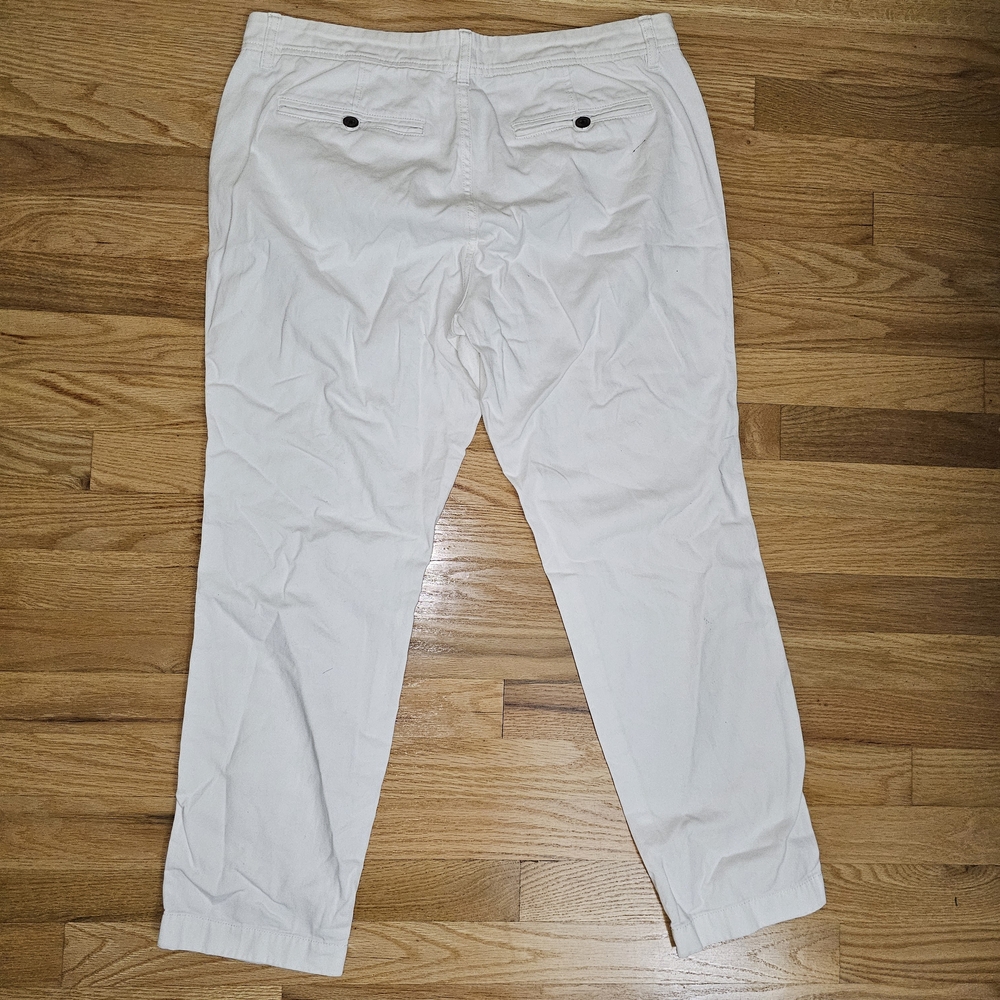 J.Crew Women White Casual Pants - Picture 7 of 8